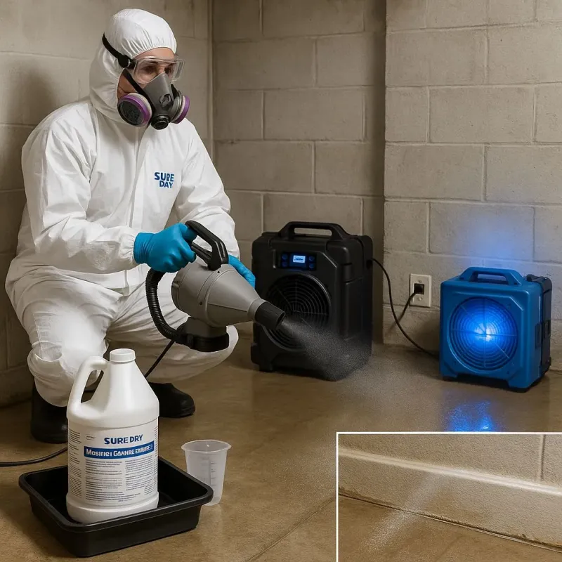Sanitization and Odor Removal process in Pembina County, ND
