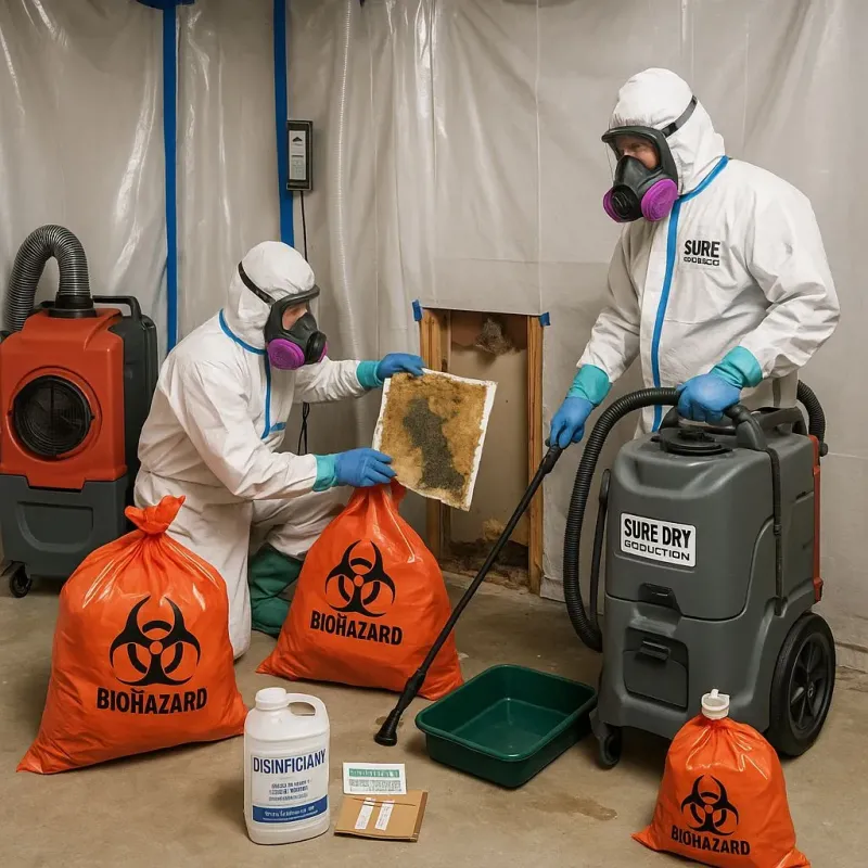 Contaminated Water Handling Protocols process in Pembina County, ND